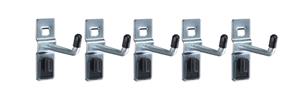 Single Tool Hook 25mm L - Pack of 5 Bott Combination Panels | Perfo Shadow Boards | Louvre Panels 14001102 